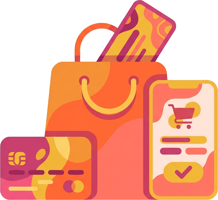 Customers purchase vouchers